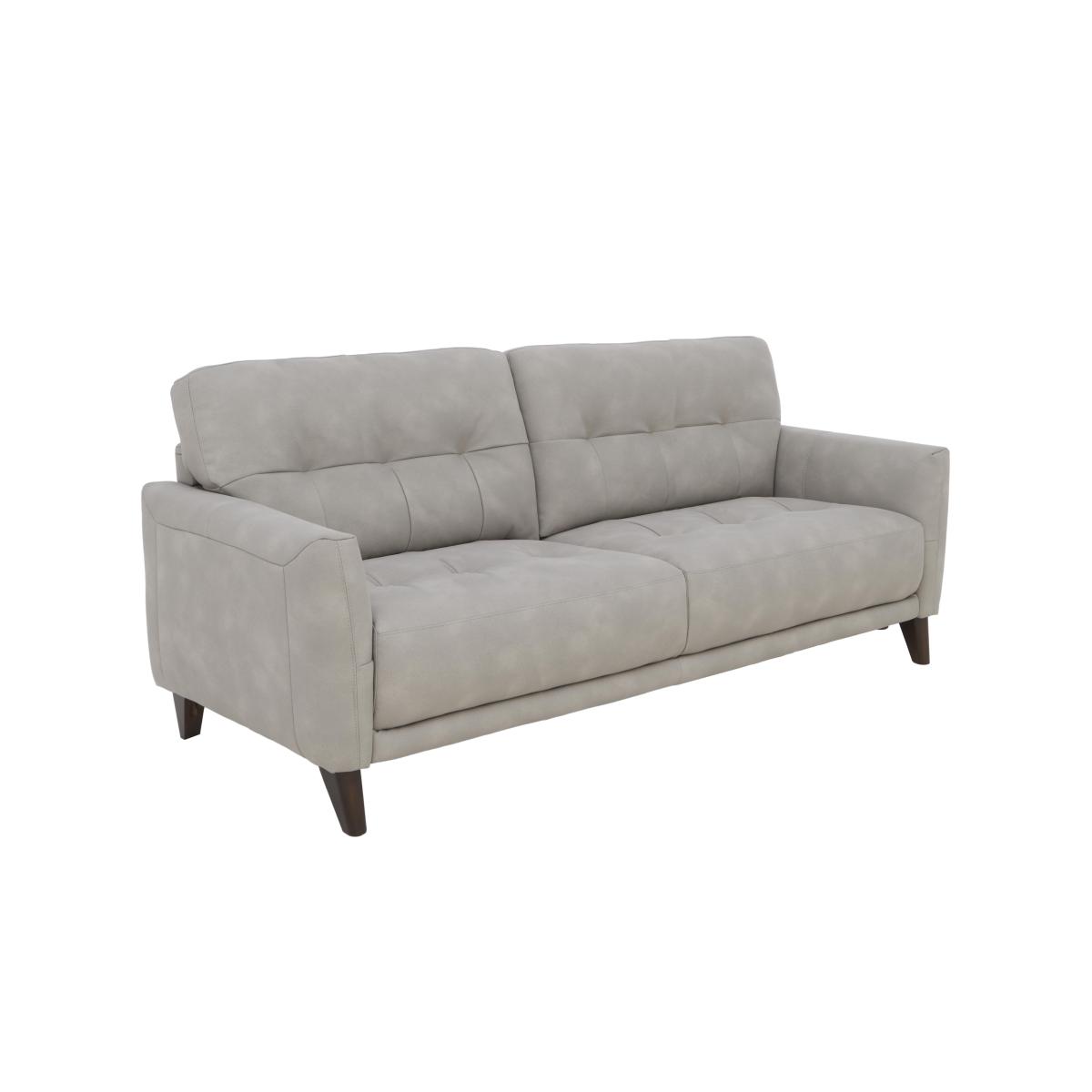 Uno Fabric 3 Seater Sofa - R23 Silver Grey – image 6