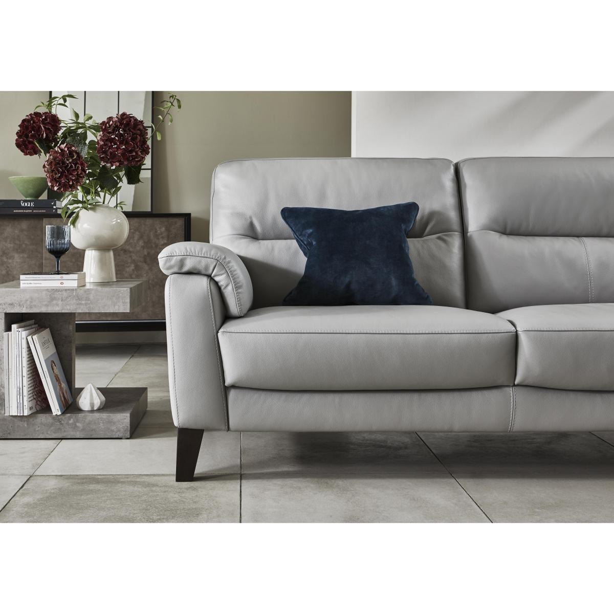 Catania Leather 3 Seater Sofa- World of Leather – image 3