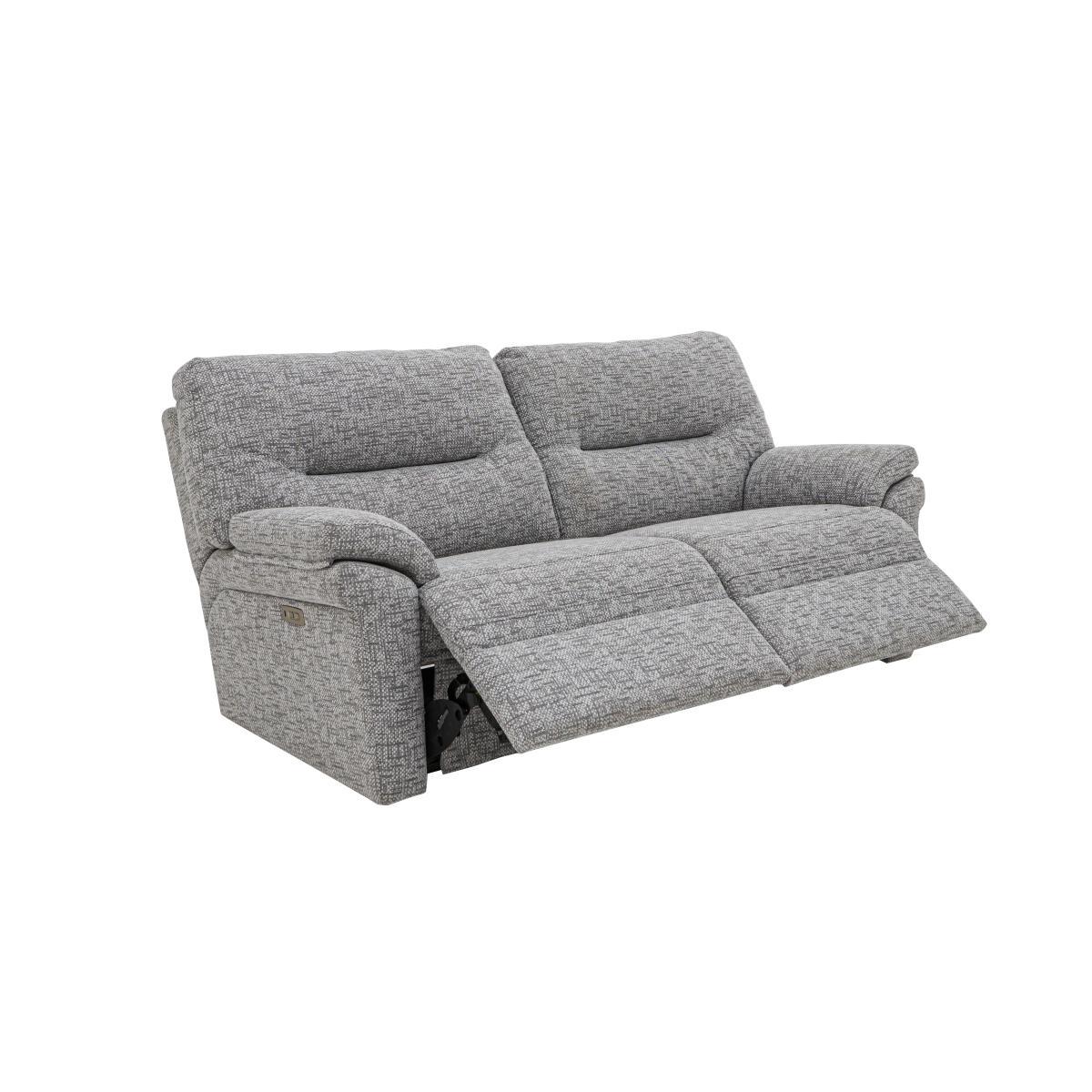 G Plan - Seattle 3 Seater Fabric Power Recliner Sofa – image 4