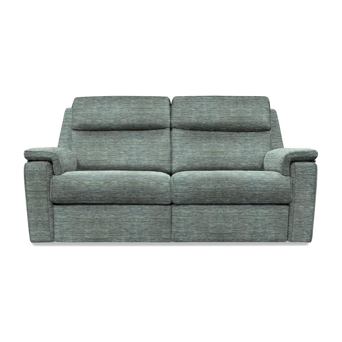 G Plan - Thornbury 3 Seater Fabric Sofa - Waffle Marine