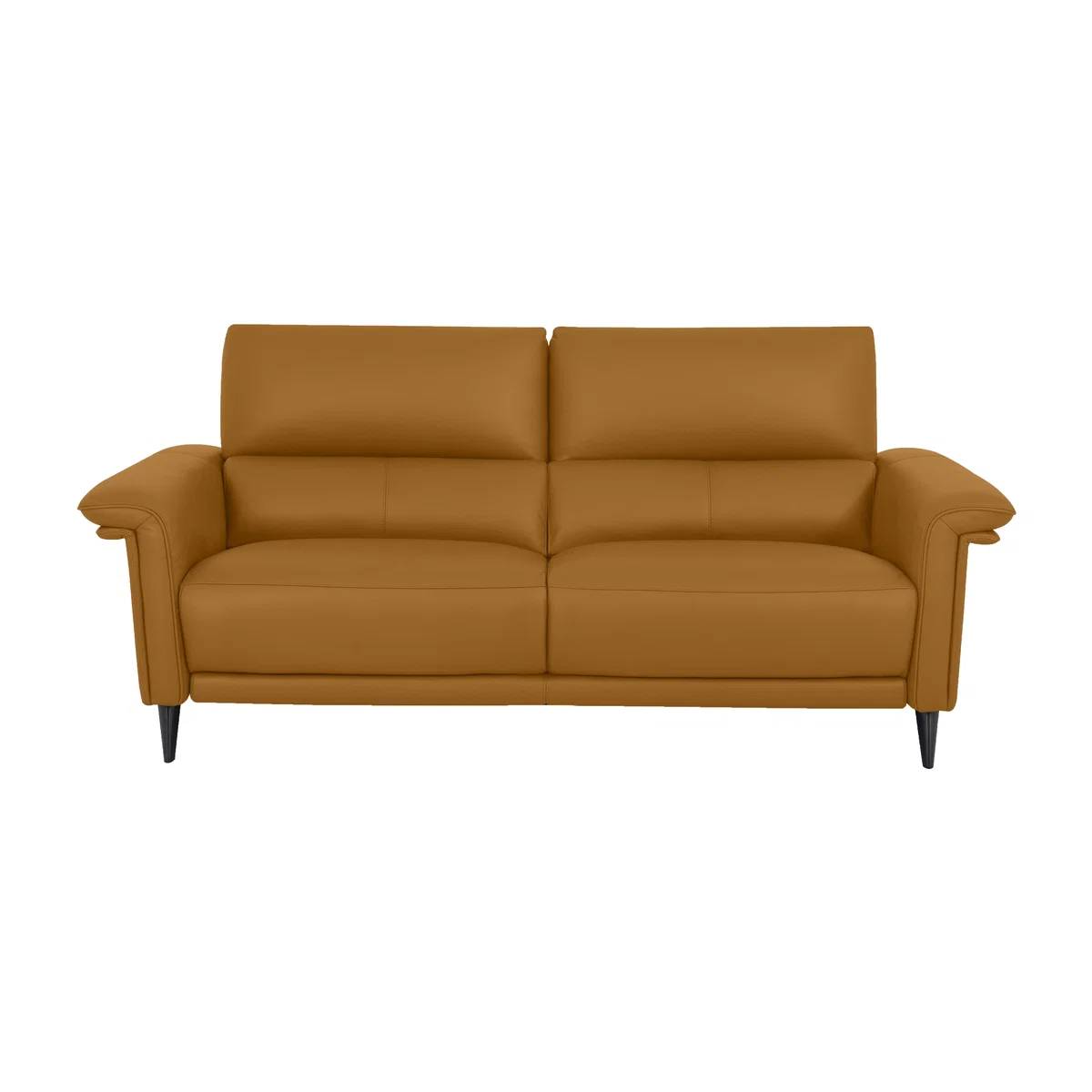 Domicil - Huxley 3 Seater Leather Sofa - NP Honey Yellow