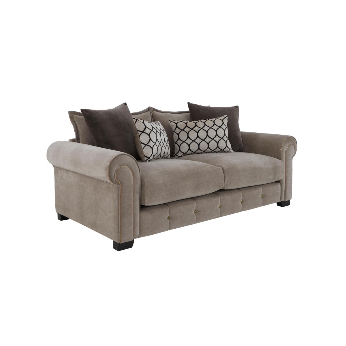 Alexander and James - Sumptuous 3 Seater Fabric Sofa – image 4