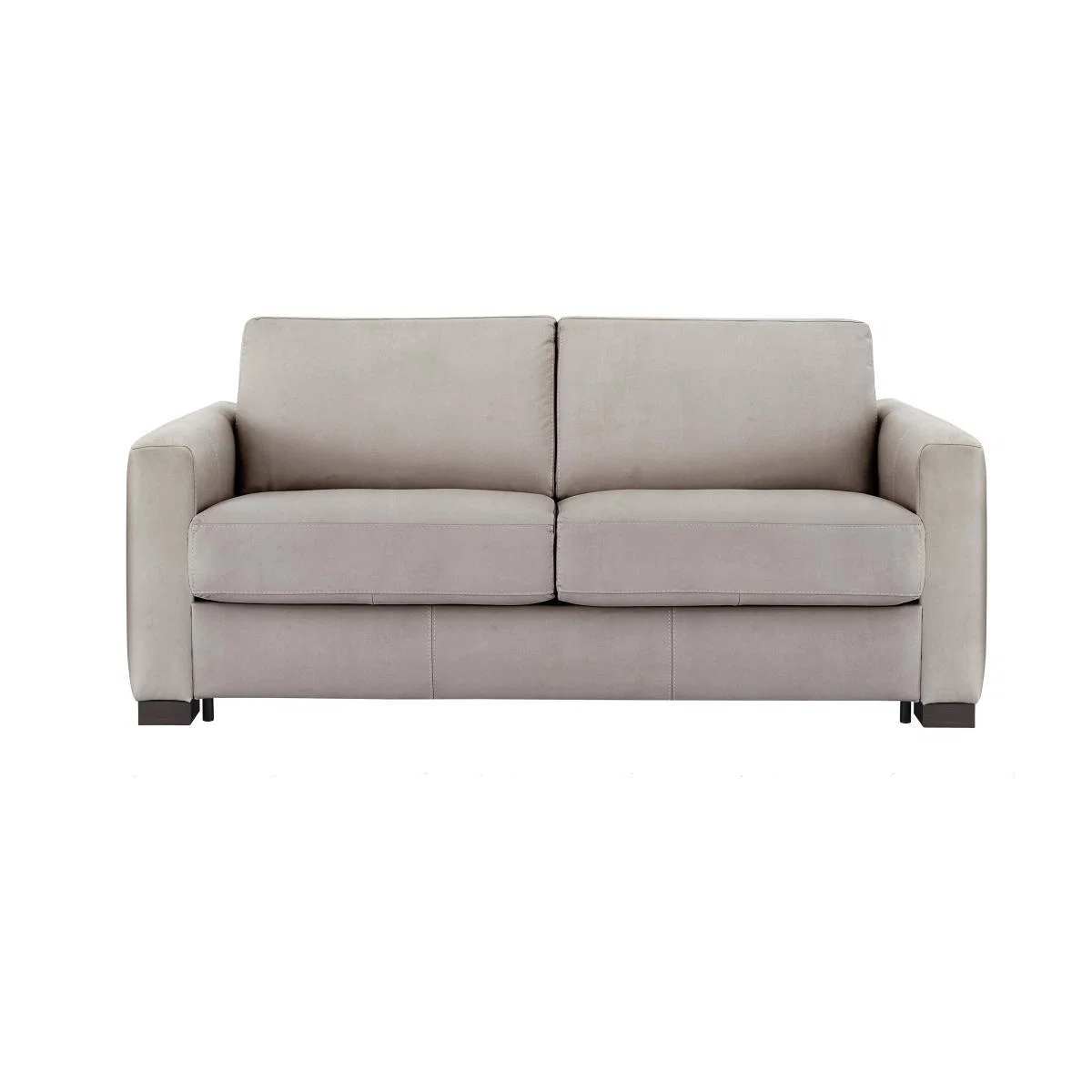 Nicoletti - Alcova 2.5 Seater Fabric Sofa Bed with Box Arms - Grey