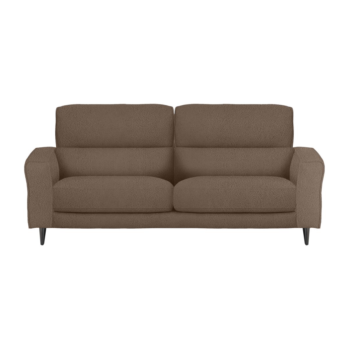 Axel 3 Seater Fabric Sofa - Tobacco