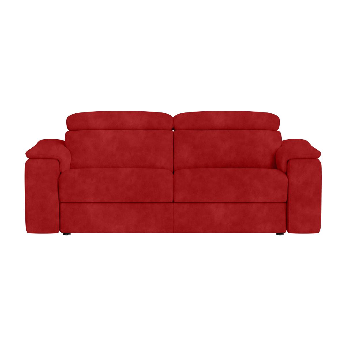 Nicoletti Italia - Davide 3 Seater Fabric Sofa - Selma Rosso
