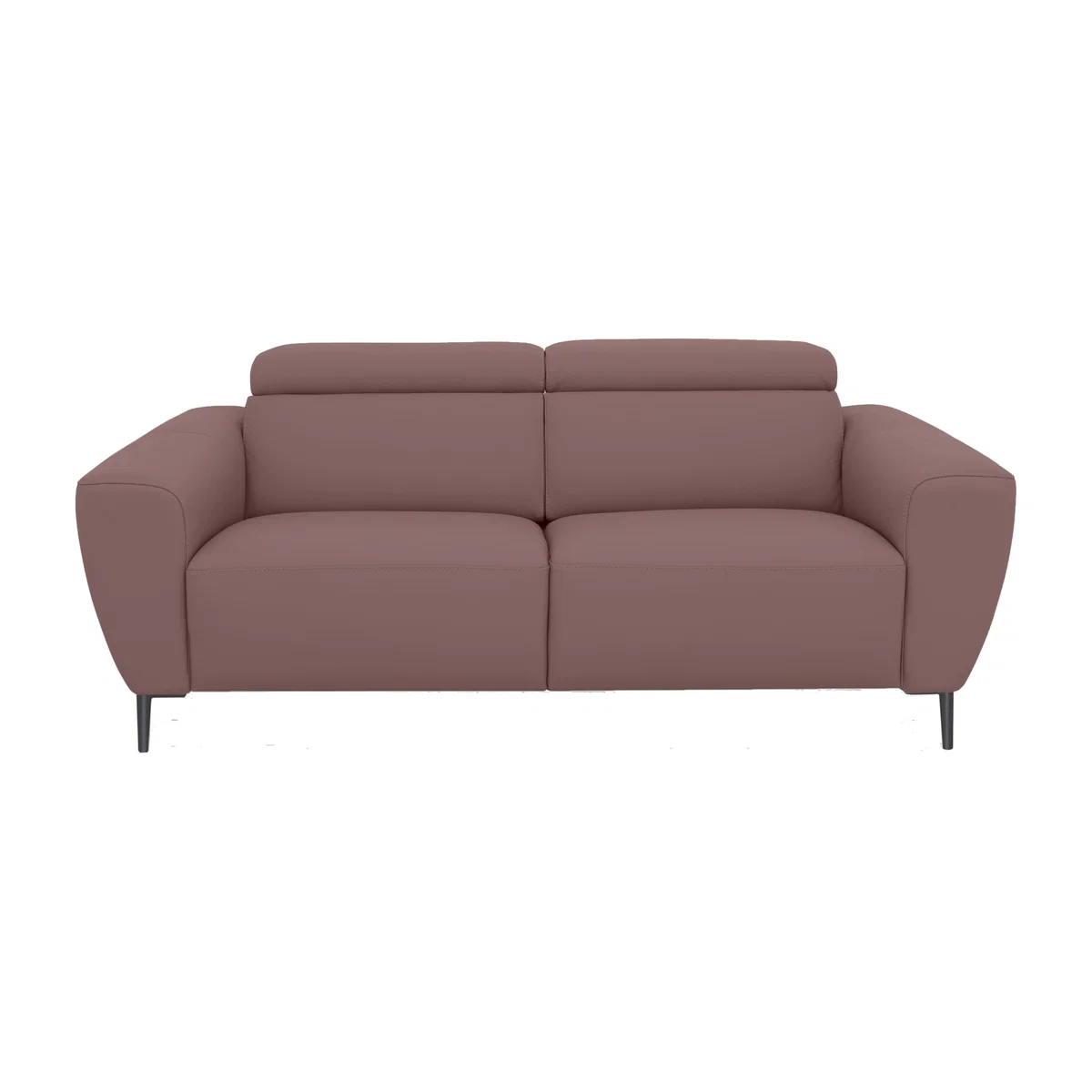 Nicoletti Italia - Milano 2.5 Seater Leather Sofa - Botero Cipria – image 1