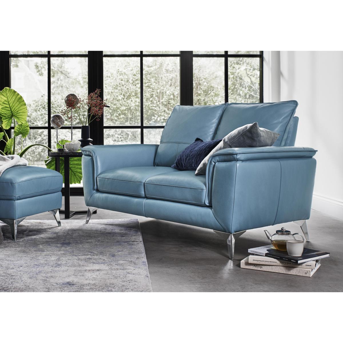 Monaco 3 Seater Leather Sofa – image 2