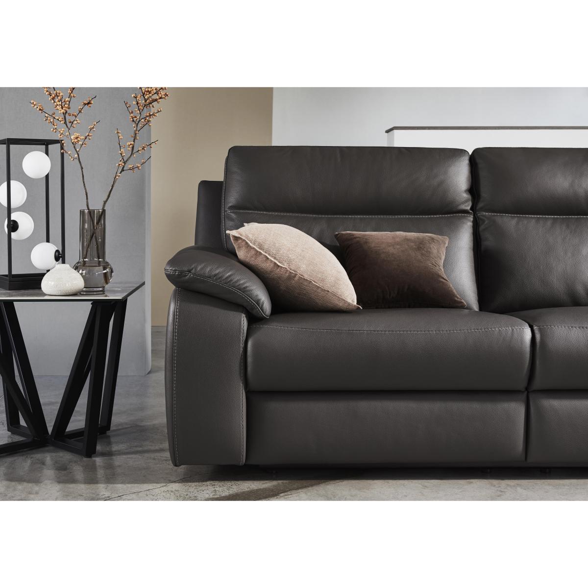 Nicoletti - Pepino 3 Seater Leather Recliner Sofa – image 3