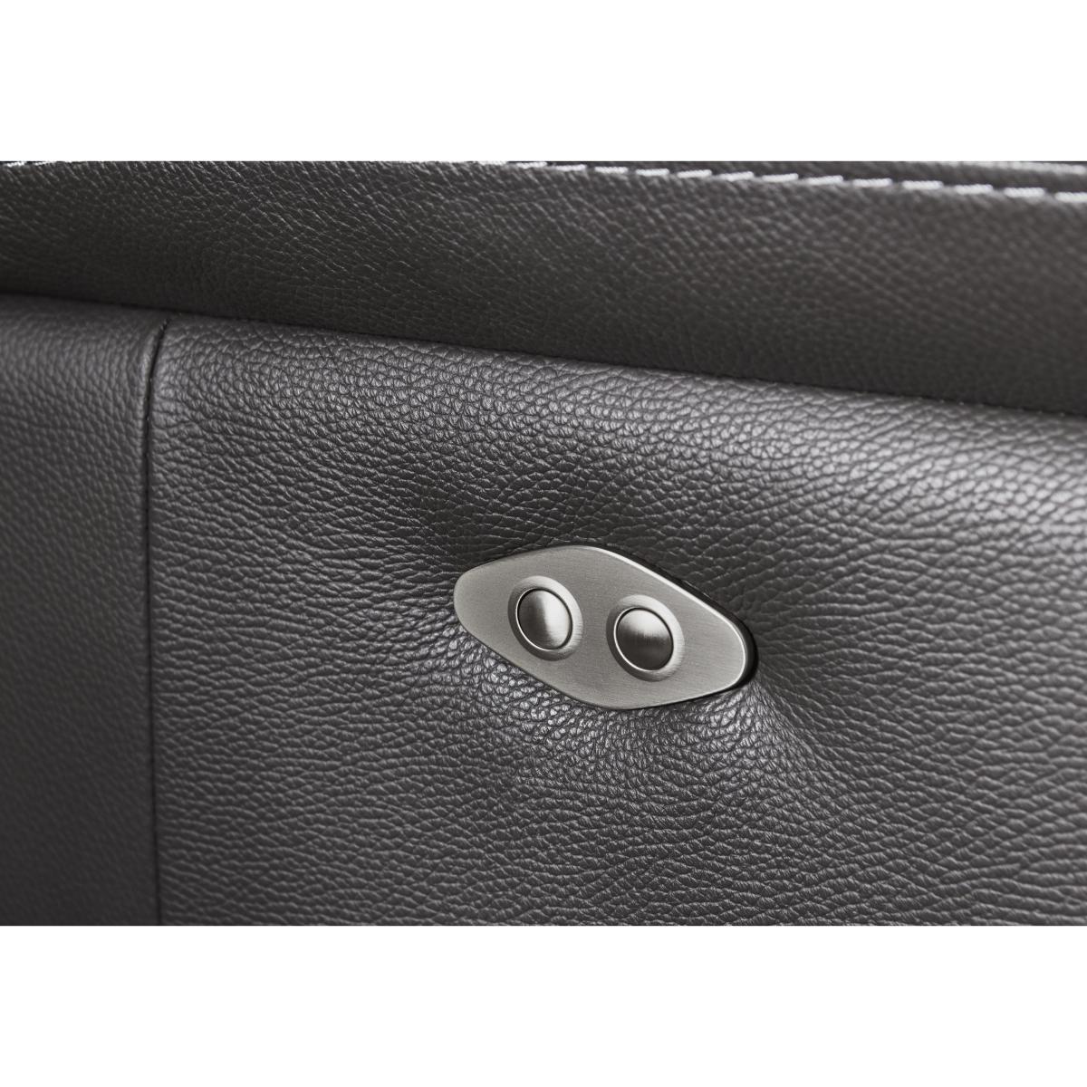 Nicoletti - Pepino 3 Seater Leather Recliner Sofa – image 6