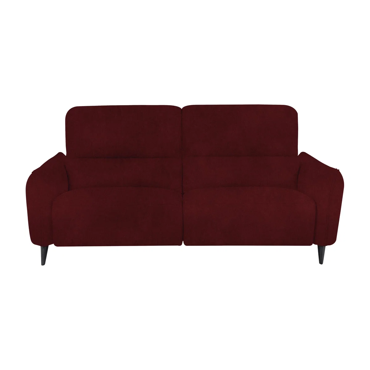 Domicil - Maddox 3 Seater Fabric Sofa - Burgundy