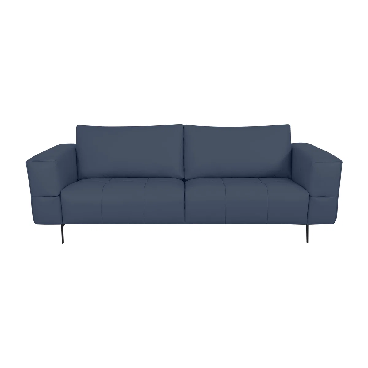 Domicil - Lawson 3 Seater Leather Sofa - NN Ocean Blue