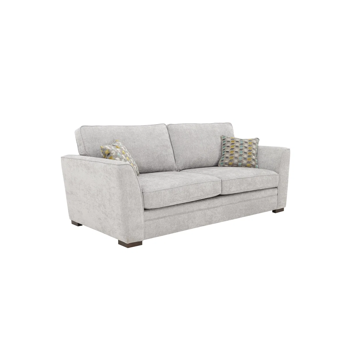 The Delight 3 Seater Classic Back Fabric Sofa – image 4