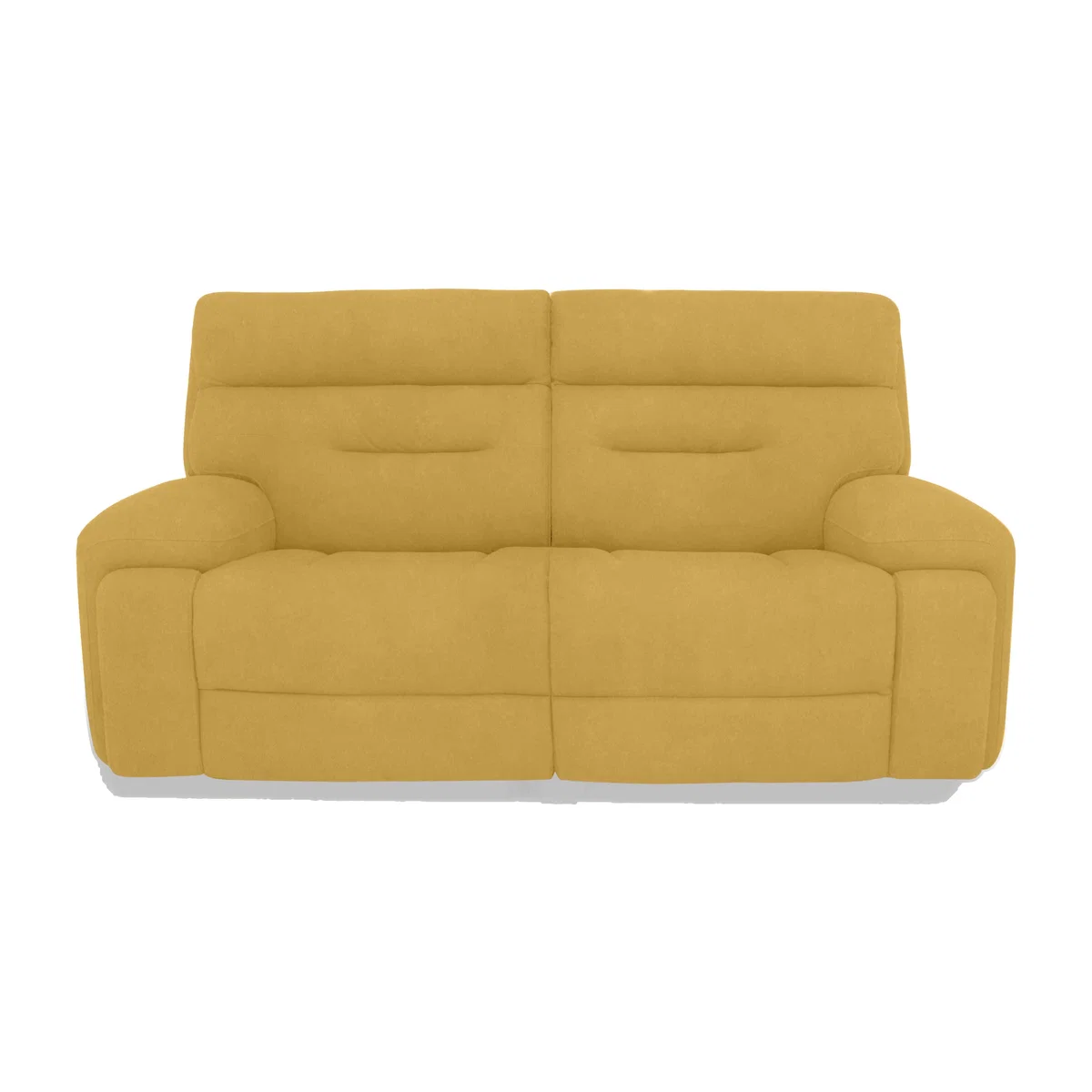Cinemax 3 Seater Fabric Sofa - Velvet Giallo