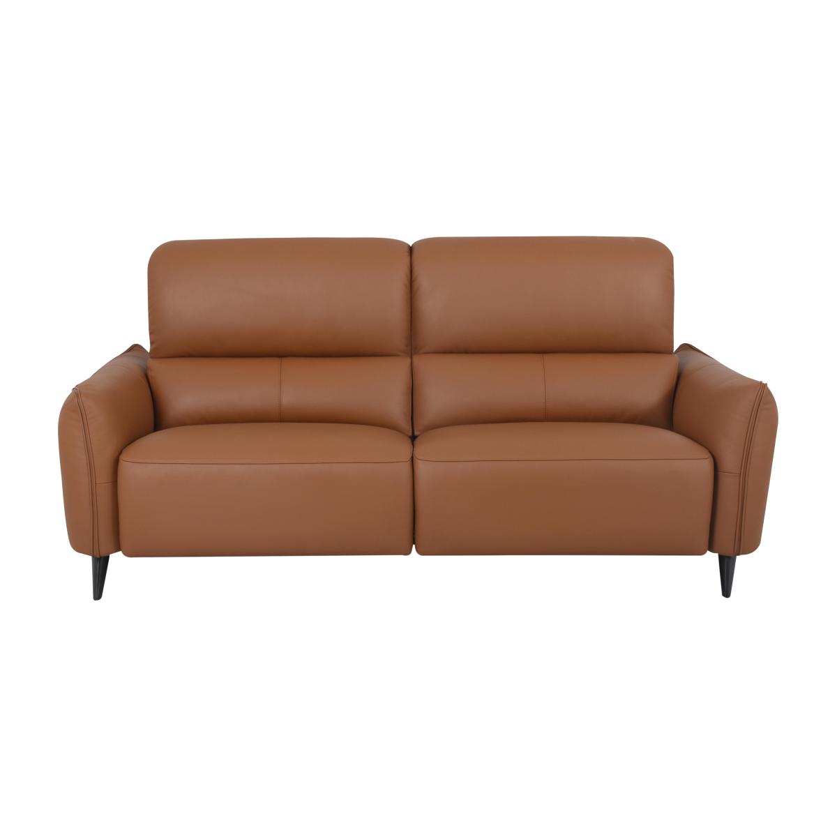 Domicil - Maddox 3 Seater Leather Sofa - NN Caramel