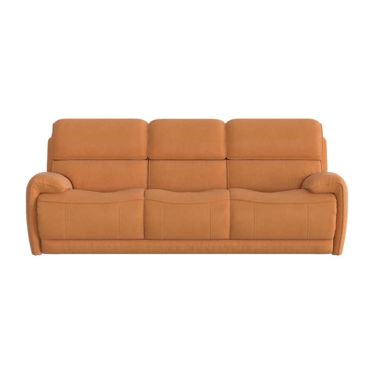 Link 3 Seater Leather Sofa – image 1