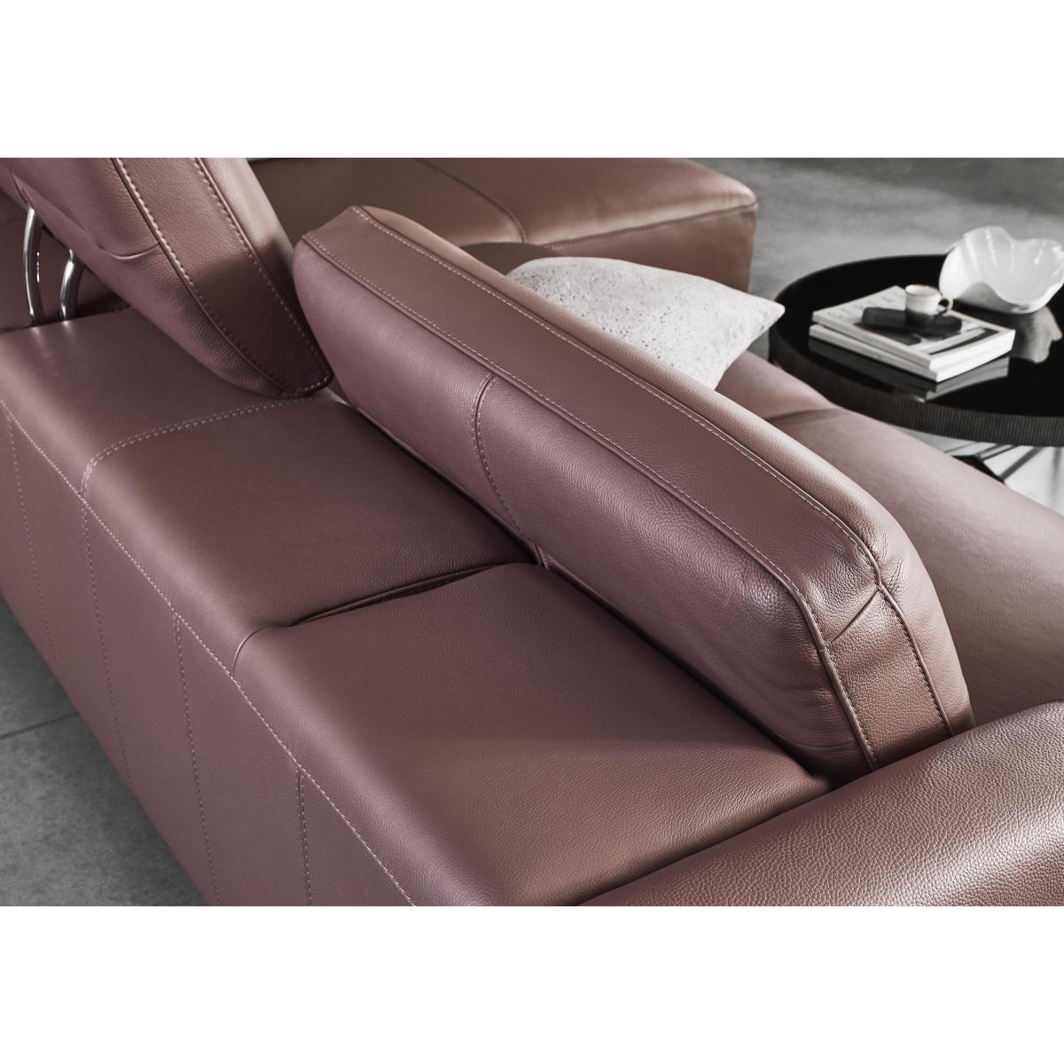 Nicoletti - Bella 3 Seater Leather Sofa - Brown – image 2