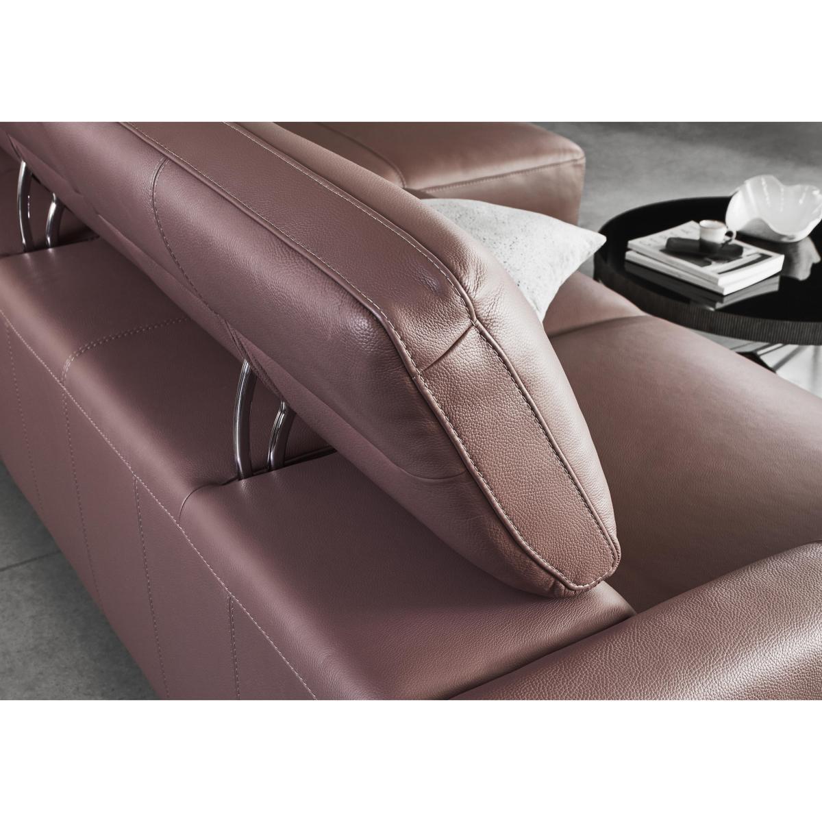 Nicoletti - Bella 3 Seater Leather Sofa - Brown – image 3