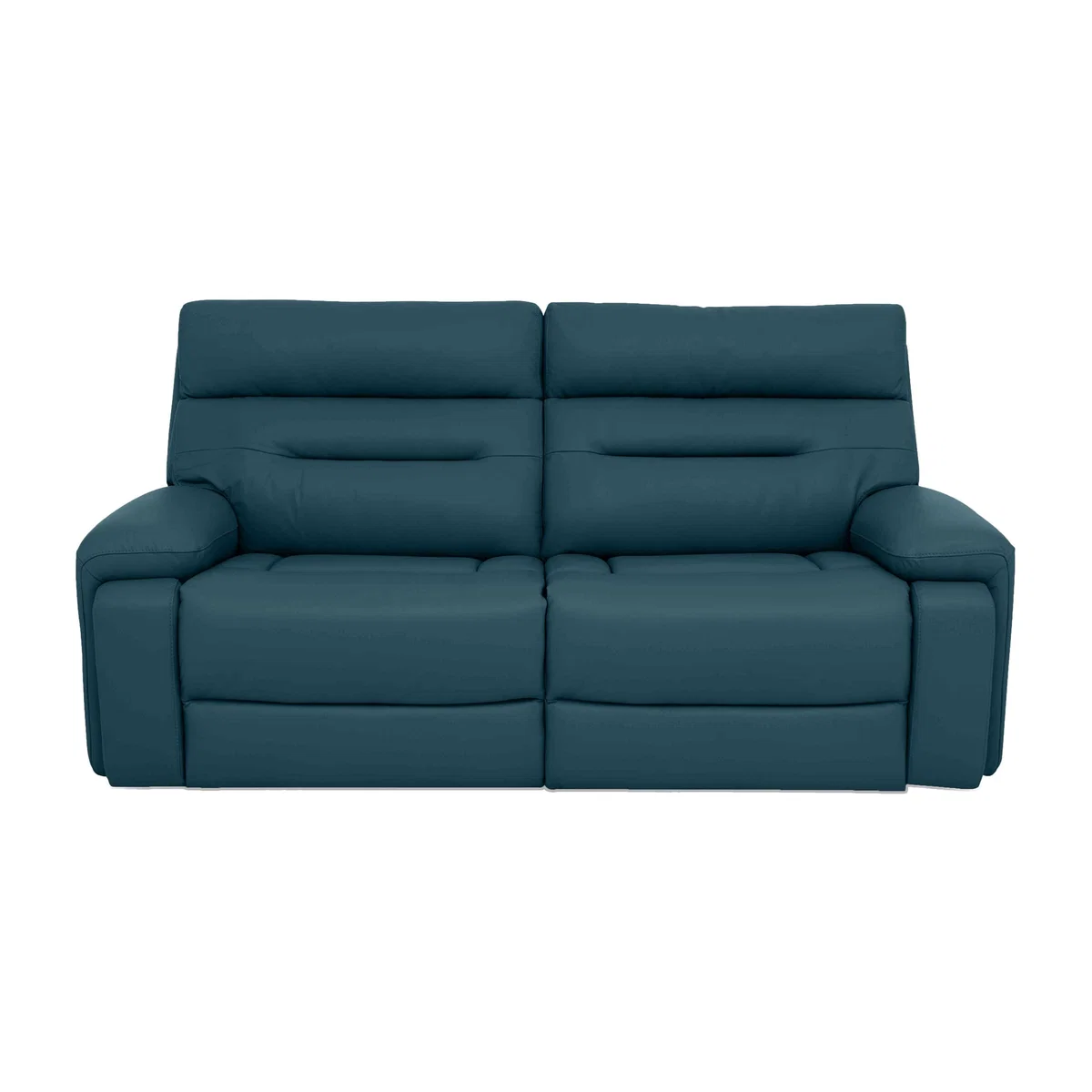 Cinemax 3 Seater Leather Sofa - Midnight Jade