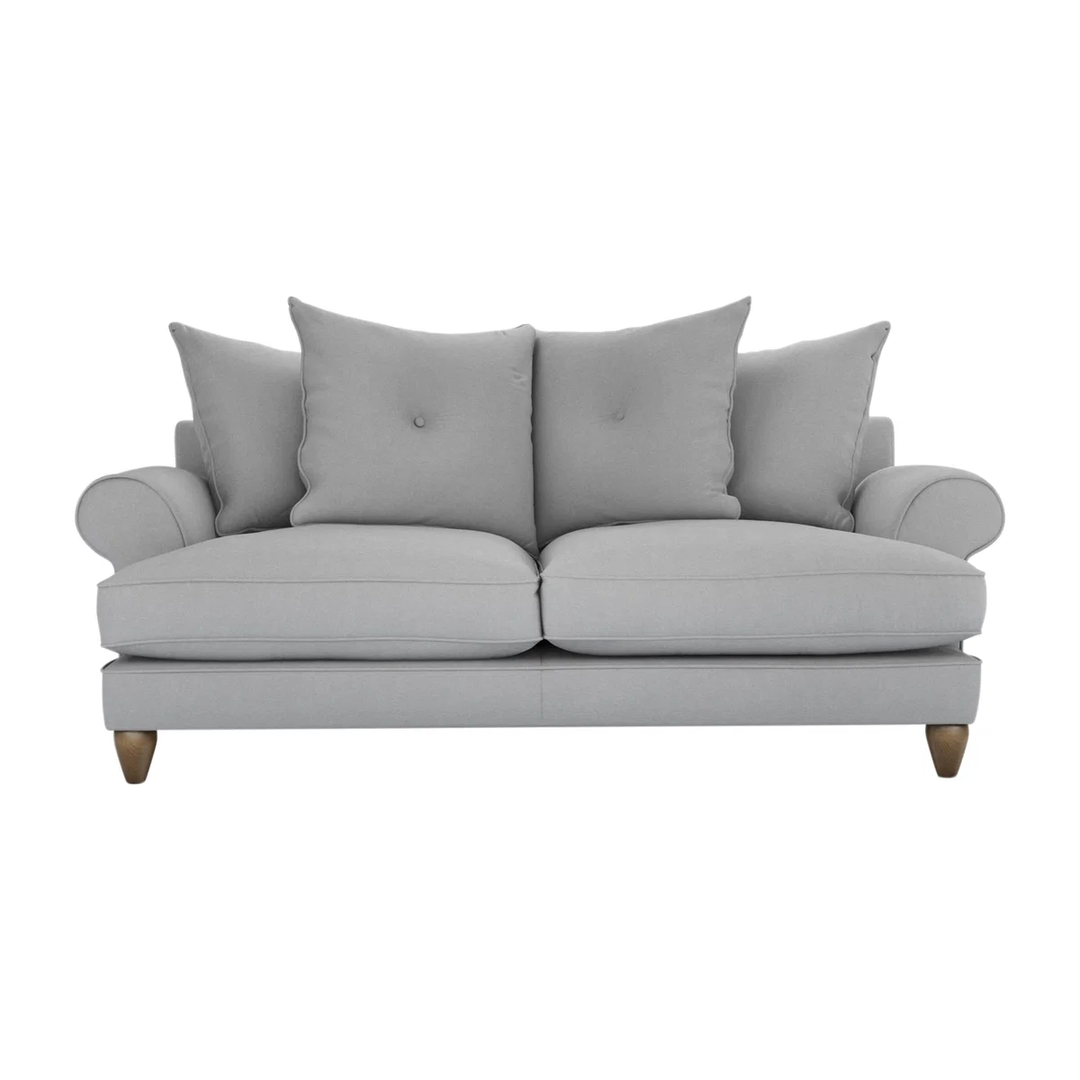 The Lounge Co. - Bronwyn 3 Seater Fabric Scatter Back Sofa