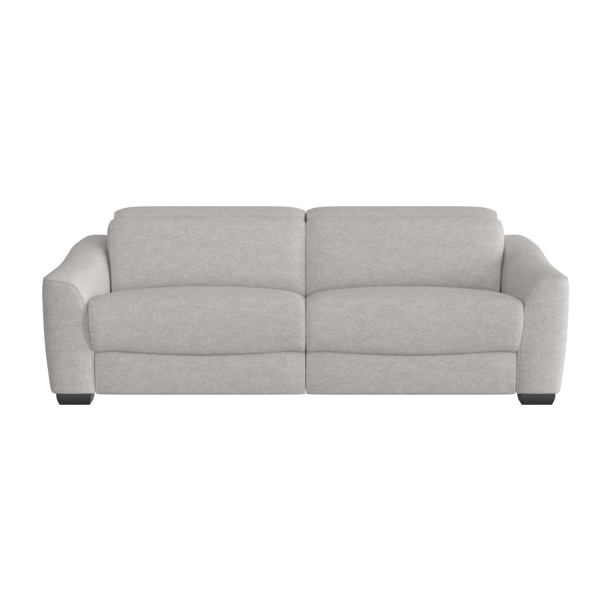Xavier 3 Seater Fabric Recliner Sofa with Power Headrests – image 1