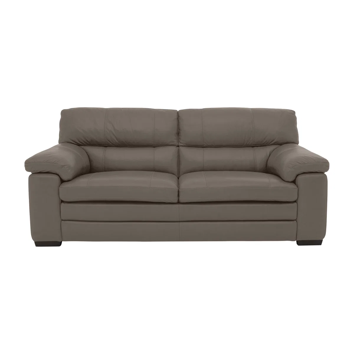 Cozee Leather 2.5 Seater Sofa - Elephant – image 1