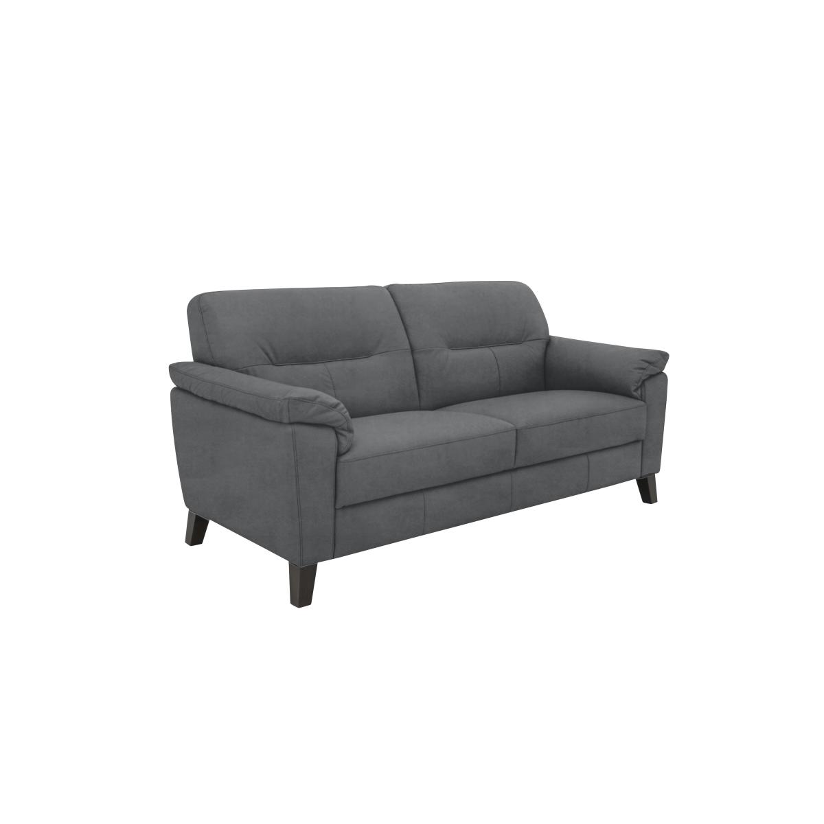 Serento 3 Seater Fabric Sofa - Grey – image 3
