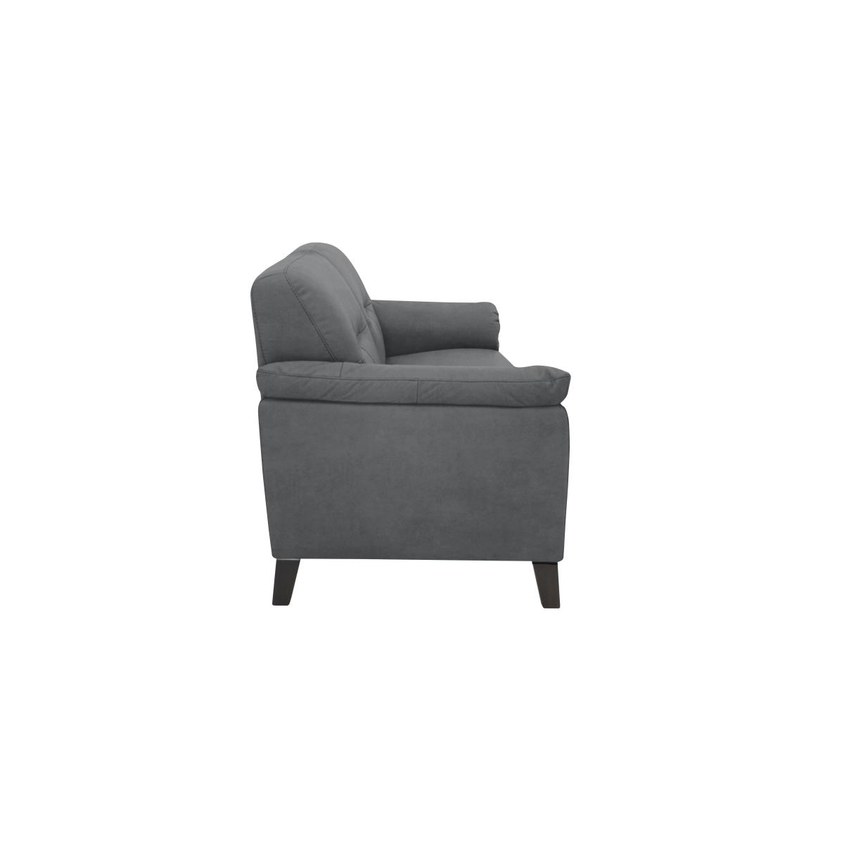 Serento 3 Seater Fabric Sofa - Grey – image 4