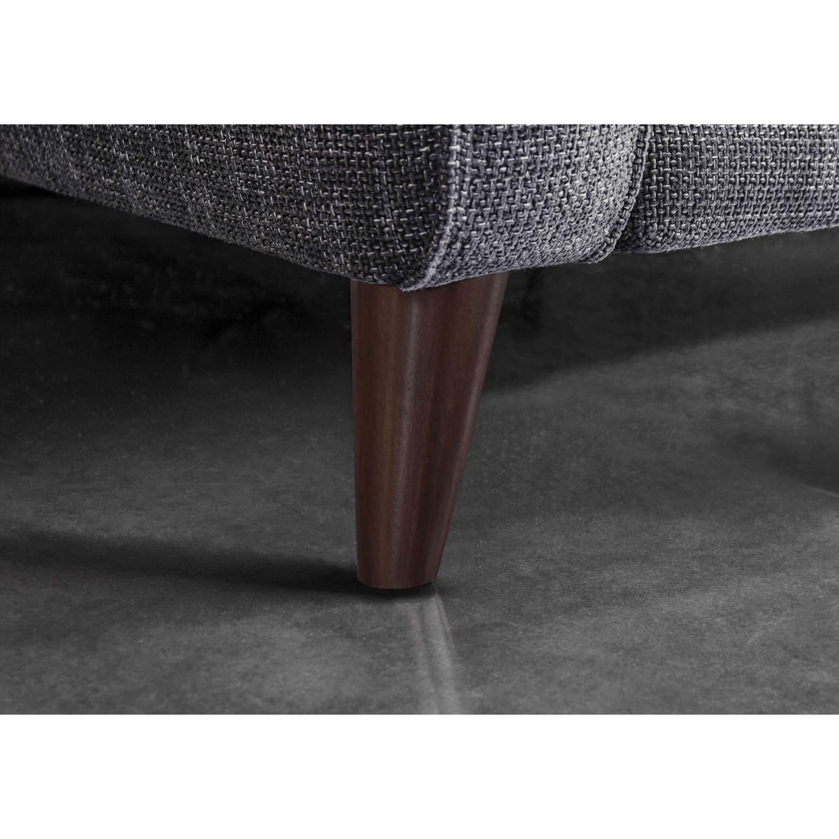 Quinn 3 Seater Fabric Sofa - Velvet Giallo – image 8