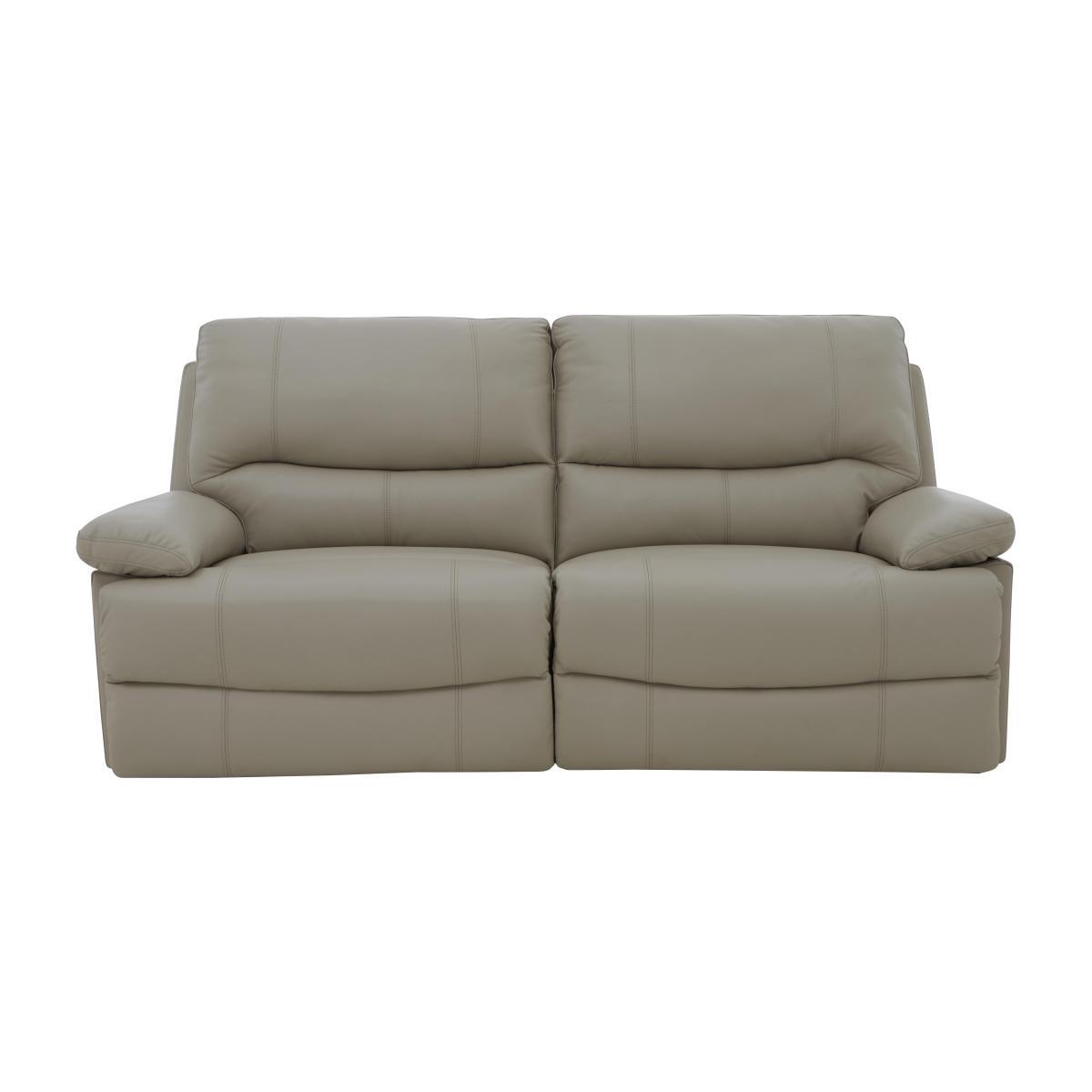 Dallas 3 Seater Pure Leather Power Recliner Sofa With USB Port
