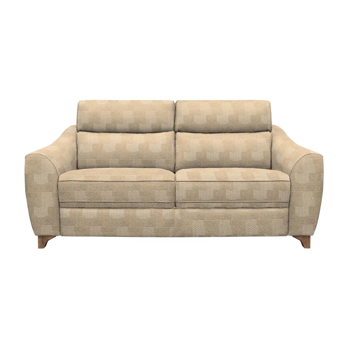 G Plan - Lucca 3 Seater Fabric Sofa - No Recliner - Faro Sand