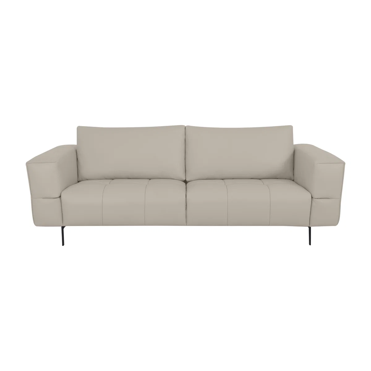 Domicil - Lawson 3 Seater Leather Sofa - NP Oatmeal