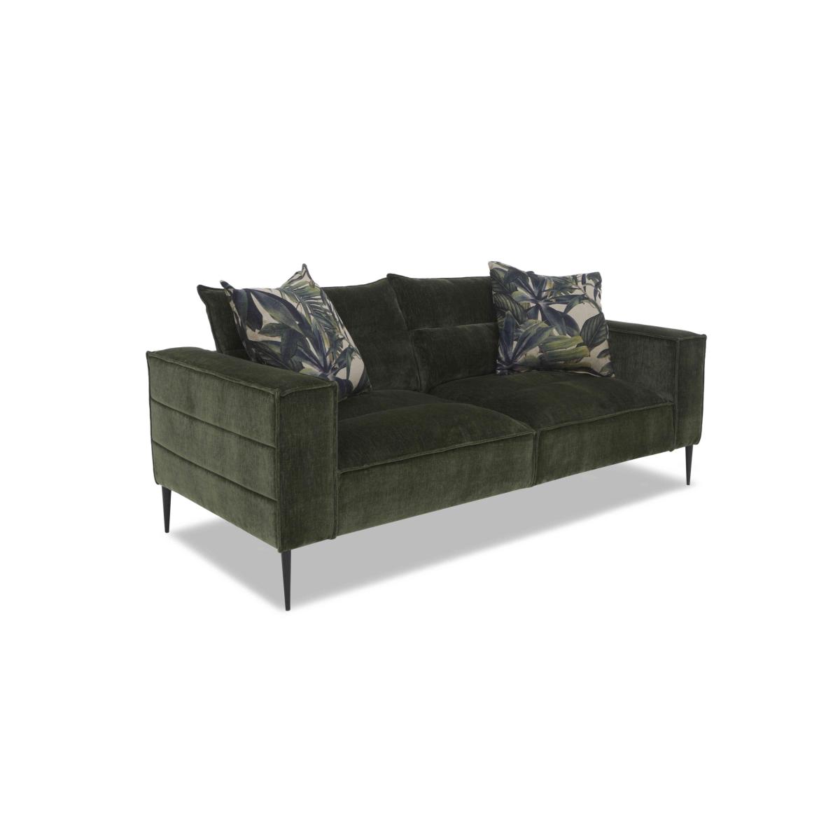 Alexander and James - Boutique Jade Fabric 3 Seater Sofa - Berlin Prussian – image 7