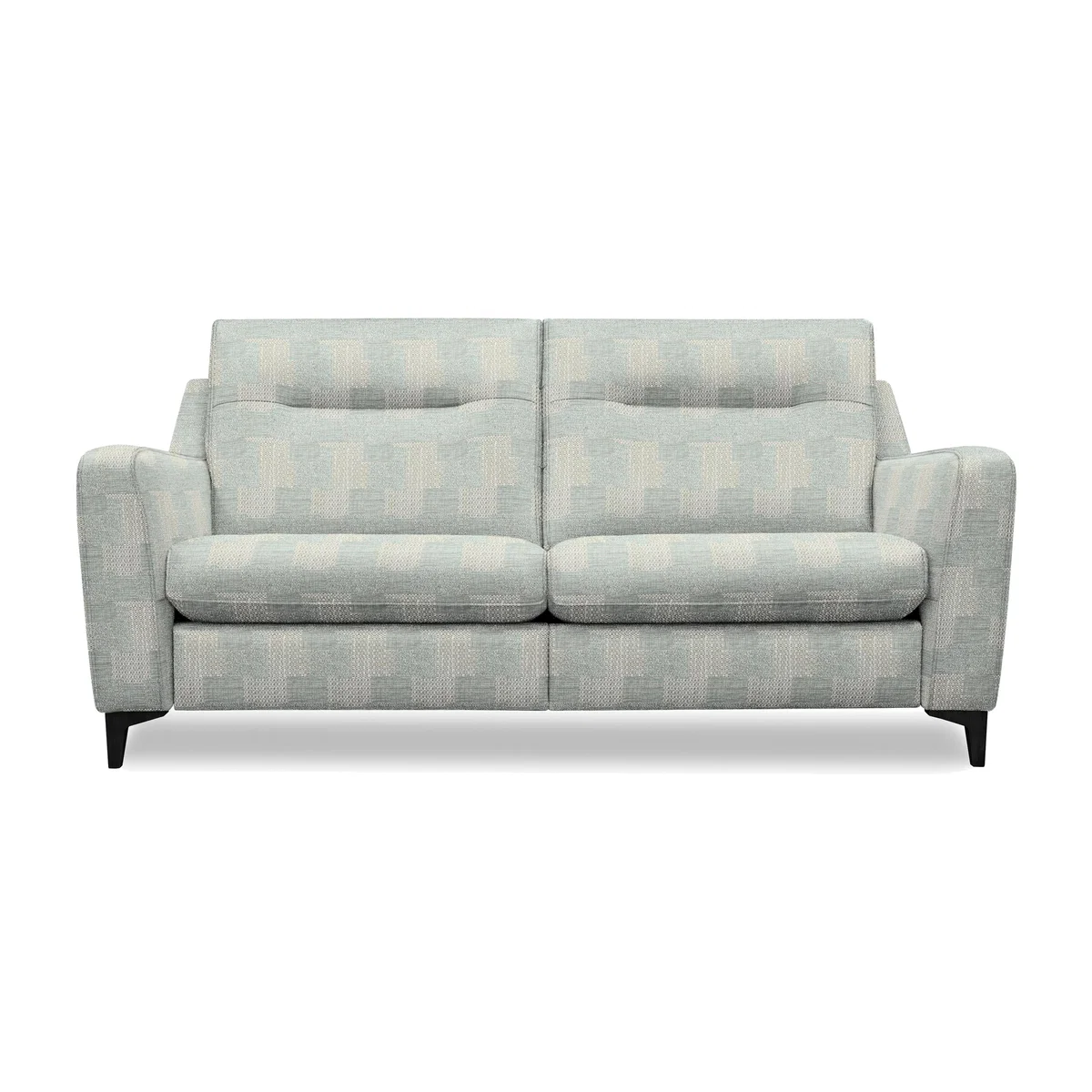 G Plan - Arlo 3 Seater Fabric Power Recliner Sofa - Faro Sky with Ebony Feet