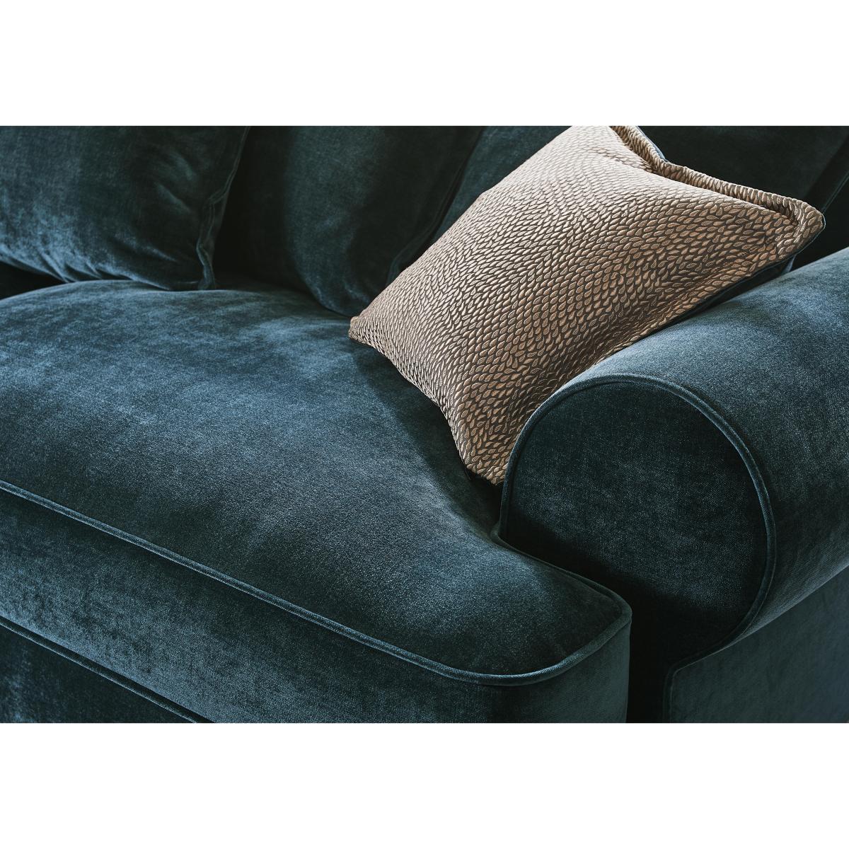 Brianna 3 Seater Scatter Back Sofa - Teal – image 3