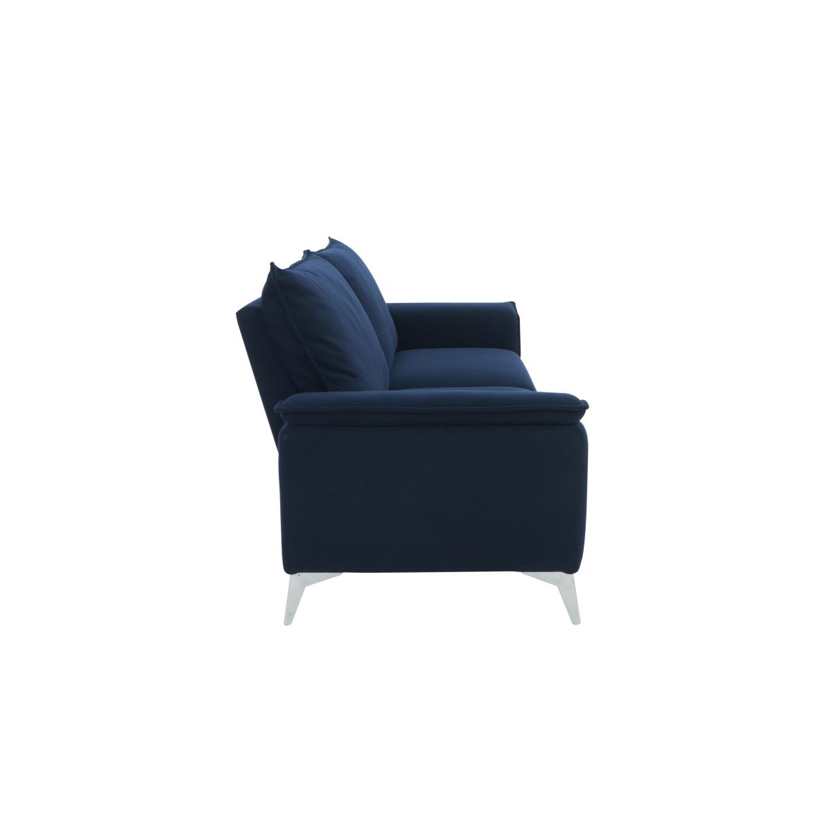 Monaco 3 Seater Fabric Sofa - Grey – image 7