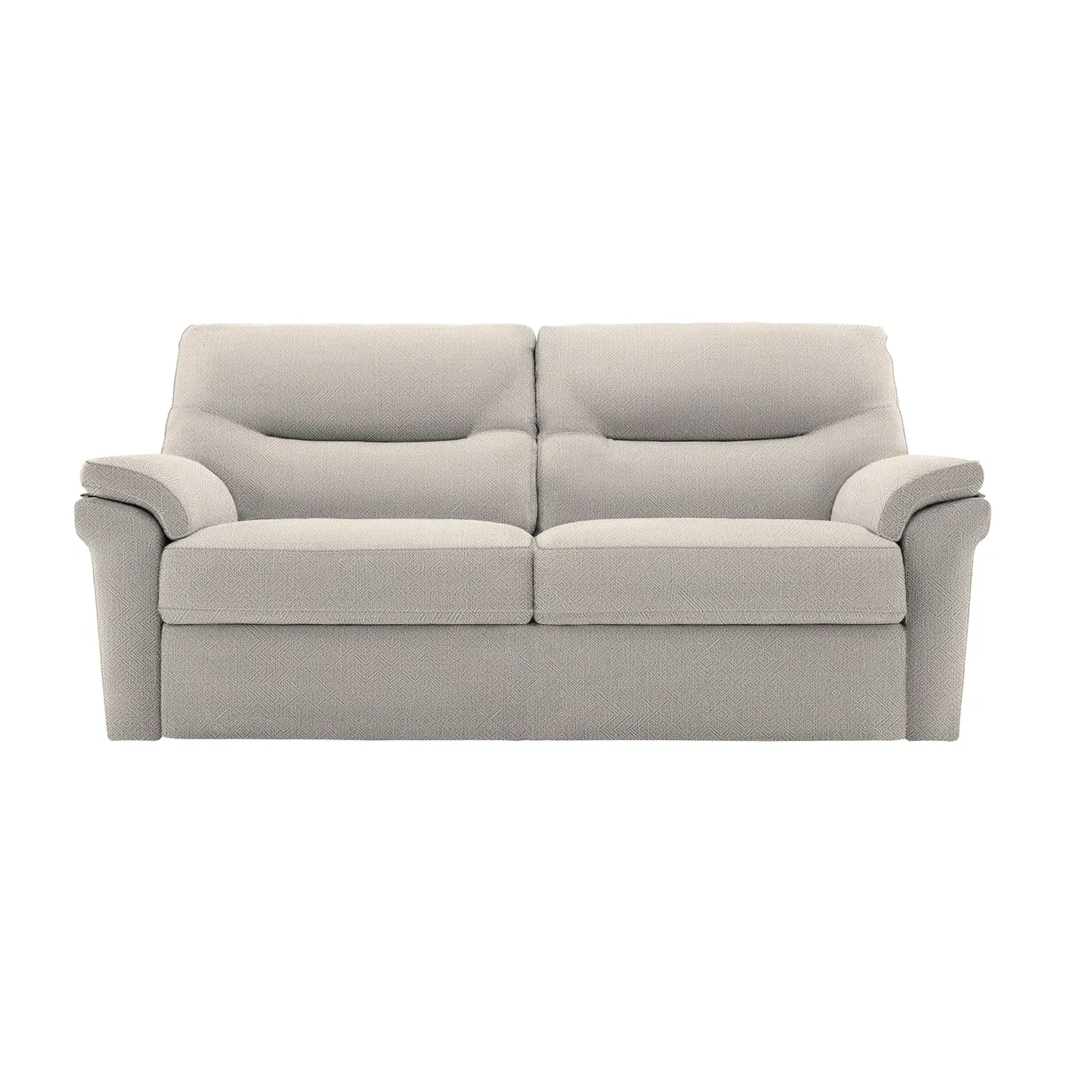G Plan - Seattle 3 Seater Fabric Sofa - No Recliner - Nebular Pebble