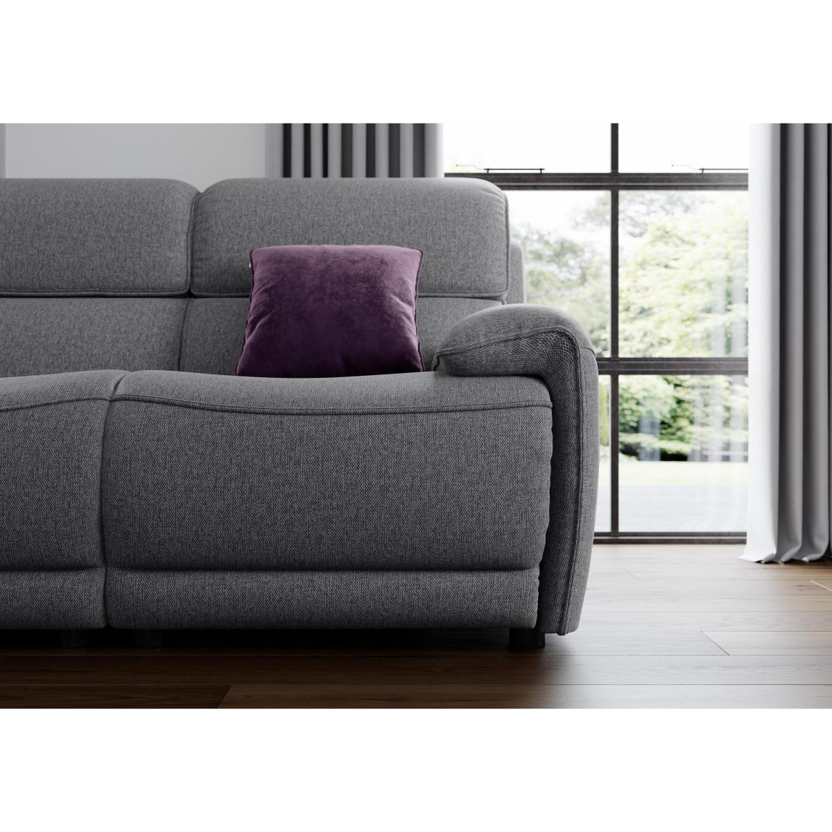 Link 3 Seater Fabric Power Recliner Sofa with Power Headrests – image 3