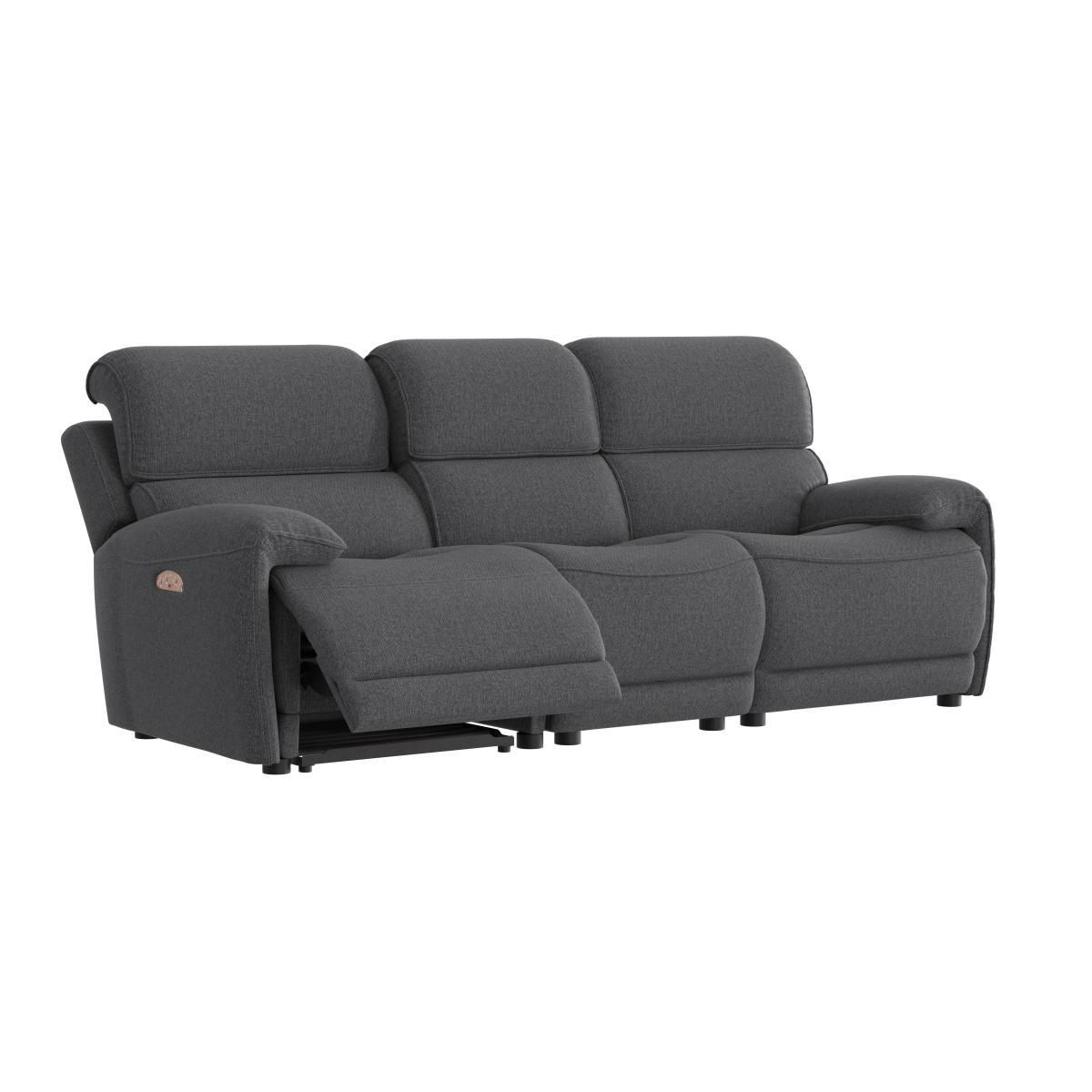 Link 3 Seater Fabric Power Recliner Sofa with Power Headrests – image 6
