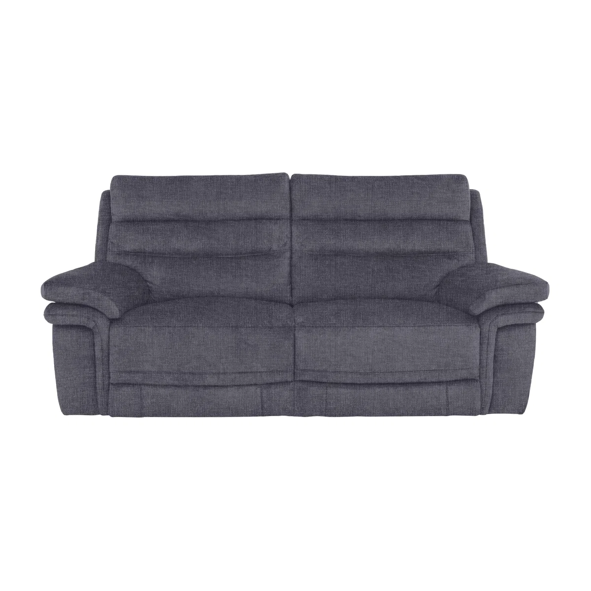 Berlin 3 Seater Fabric Sofa - Halifax Gunmetal