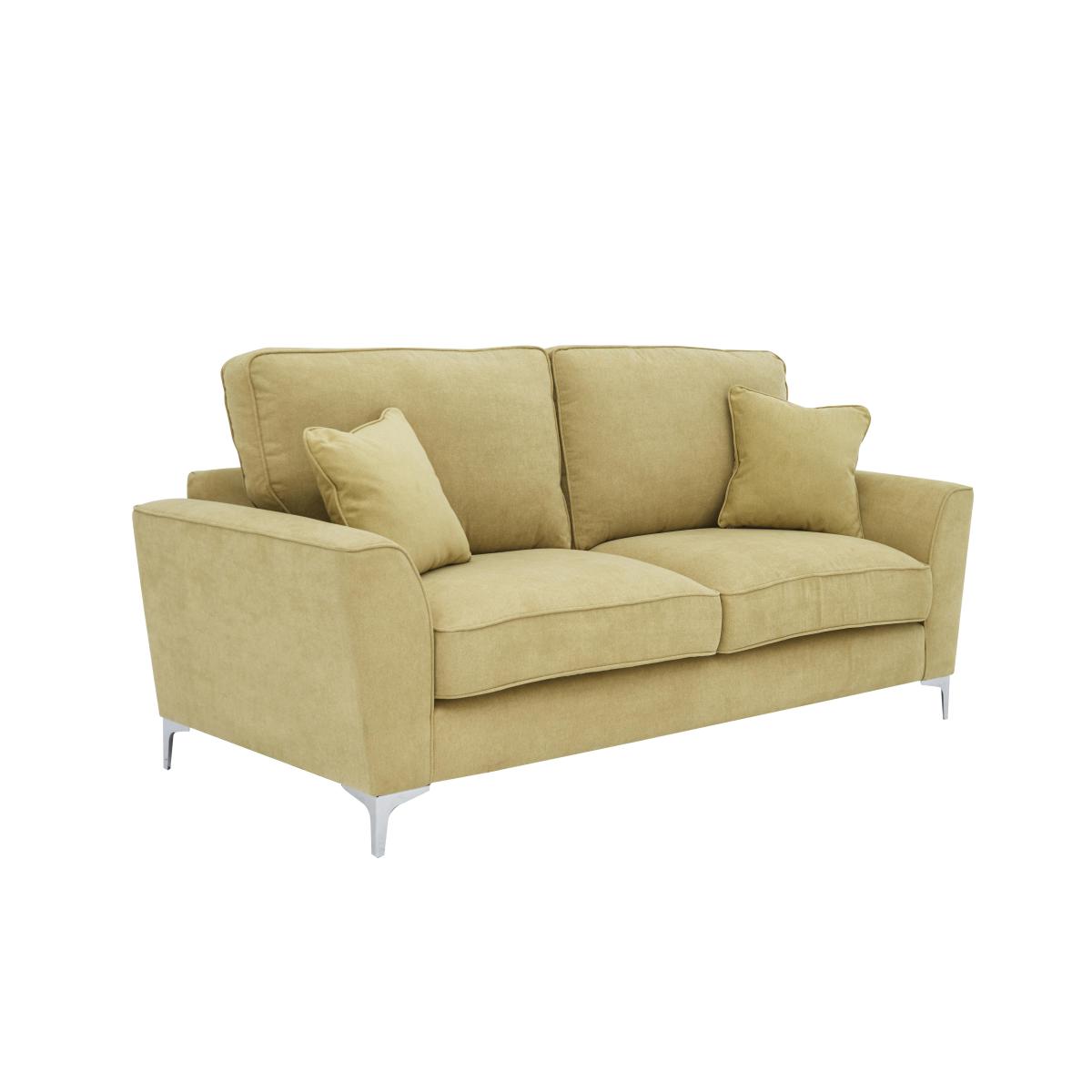 Legend 3 Seater Classic Back Fabric Sofa – image 3