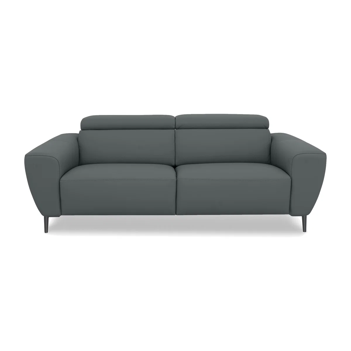 Nicoletti Italia - Milano 3 Seater Leather Sofa - Botero Ottanio