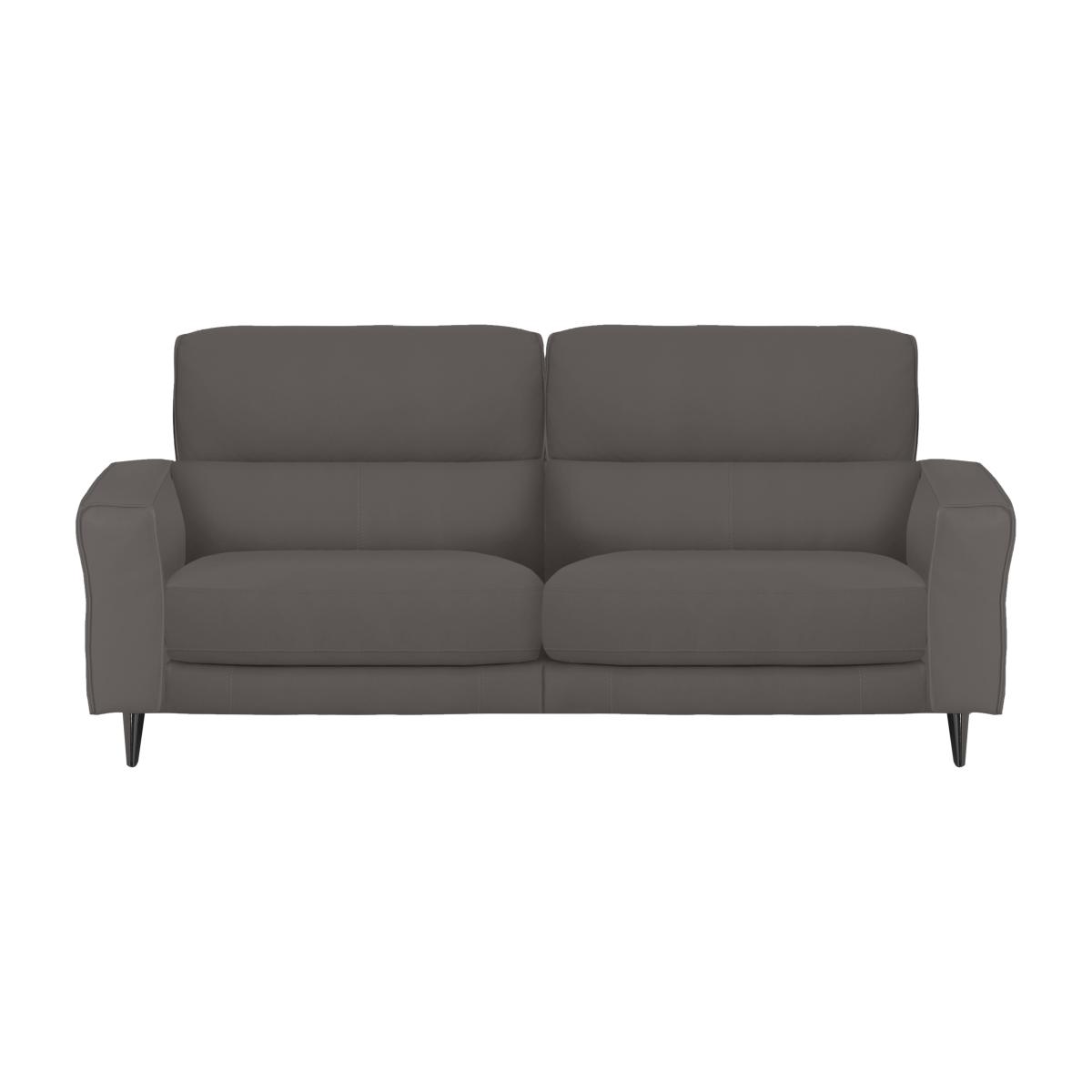 Axel 3 Seater NC Leather Power Recliner Sofa - NC Elephant