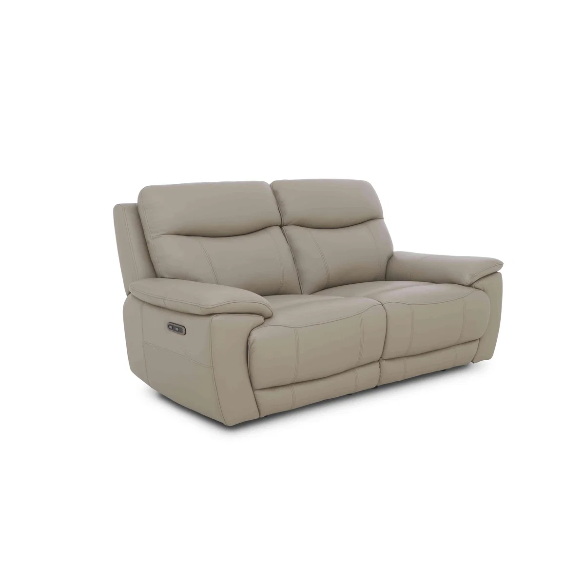 Sloane 3 Seater Leather Sofa - Florida Lead Grey – image 7