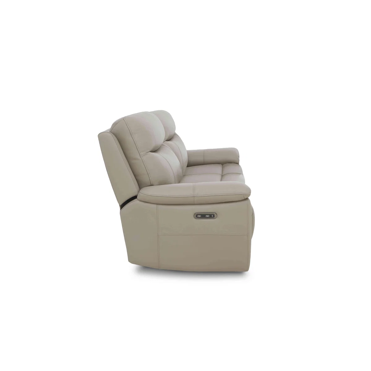 Sloane 3 Seater Leather Sofa - Florida Lead Grey – image 9
