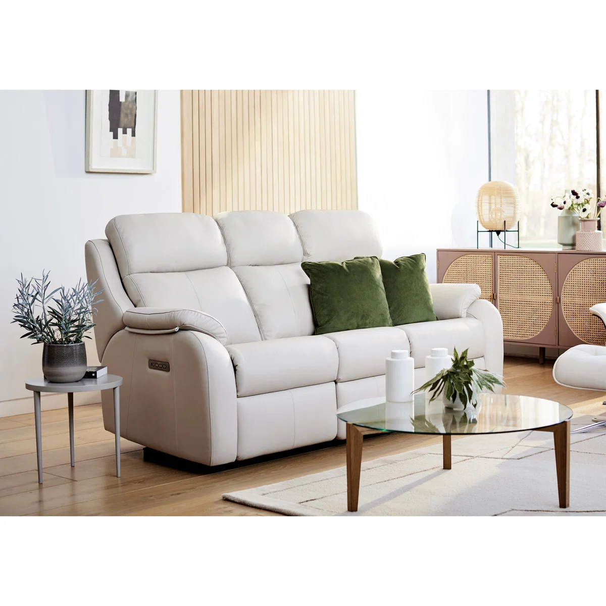 G Plan - Kingsbury 3 Seater Leather Sofa – image 2