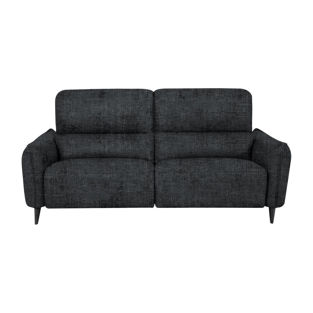 Domicil - Maddox 3 Seater Fabric Sofa - R460 Charcoal