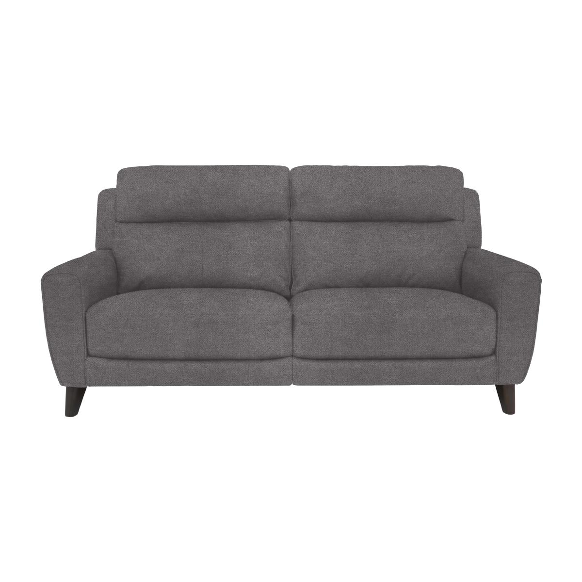 Comfort Story - Zen 3 Seater Fabric Power Recliner Sofa - Iron