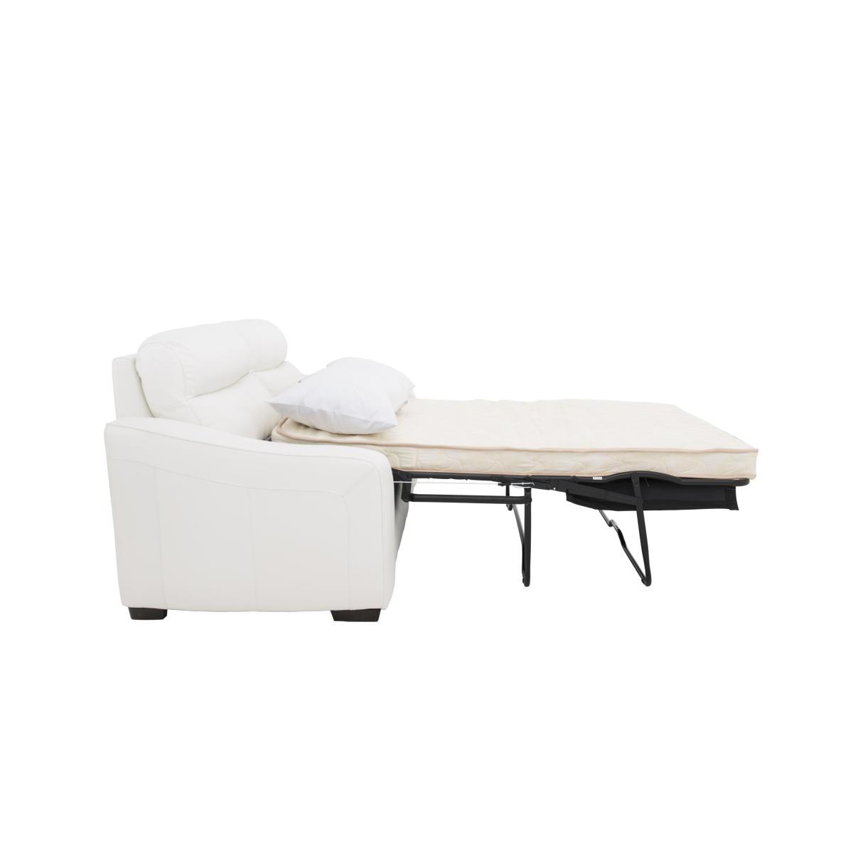 Cressida 3 Seater Leather Sofa Bed- World of Leather – image 6