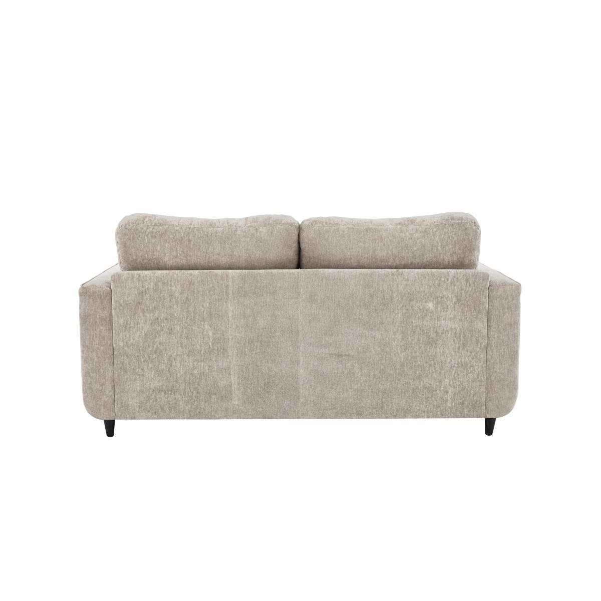 Esprit 3 Seater Fabric Sofa - Silver – image 8