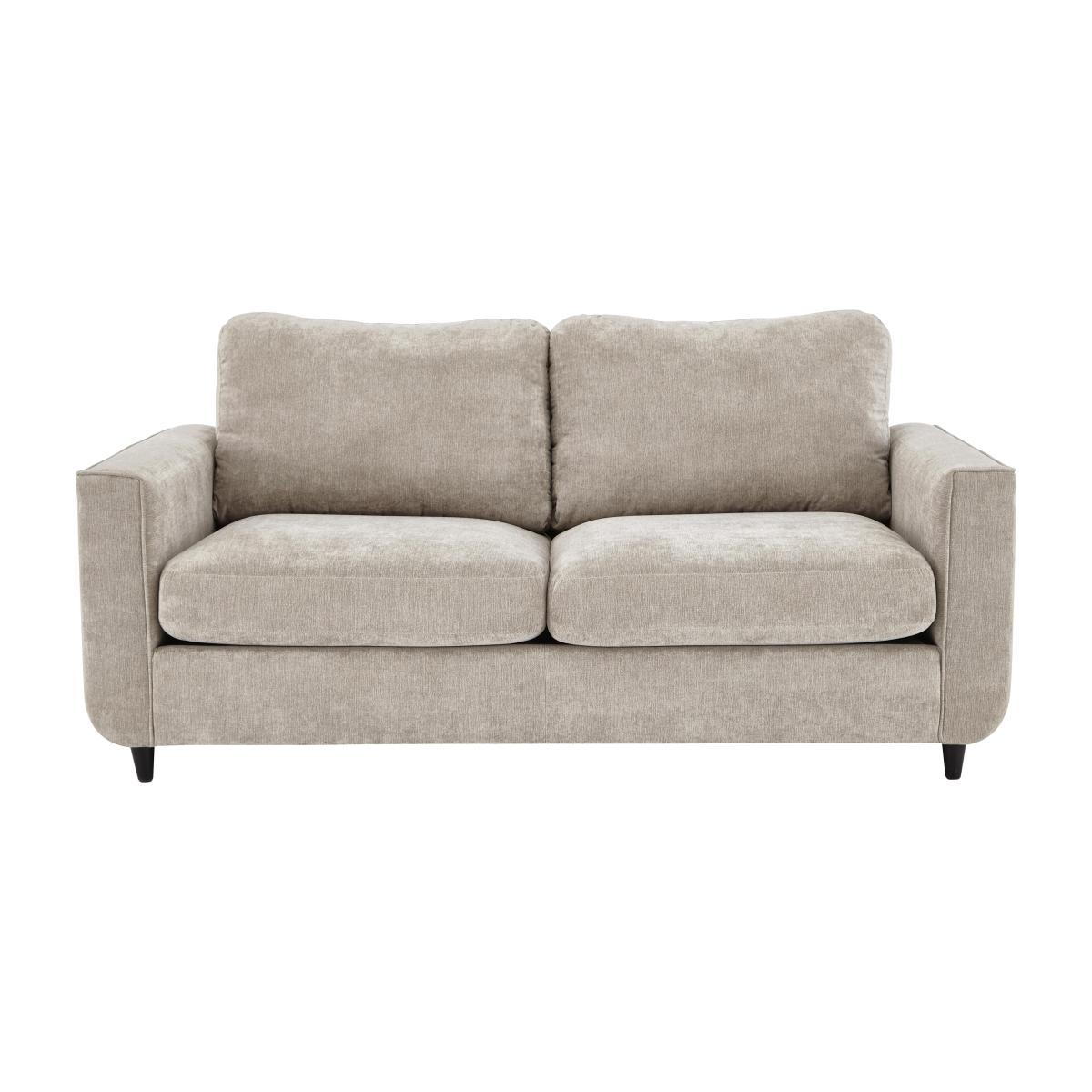 Esprit 3 Seater Fabric Sofa - Silver – image 1